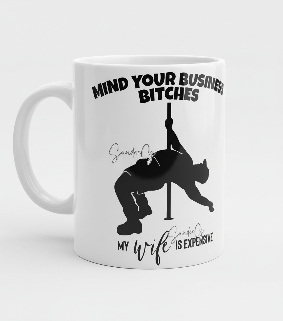 Mind Your Business - UVDTF Decal for cups/hard surfaces sticker