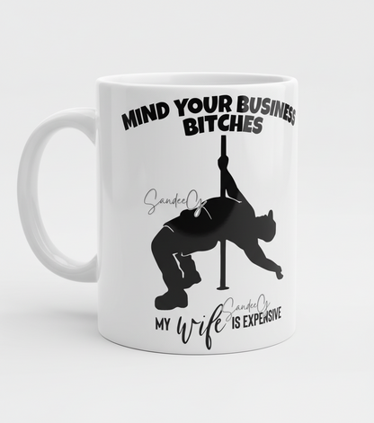 Mind Your Business - UVDTF Decal for cups/hard surfaces sticker