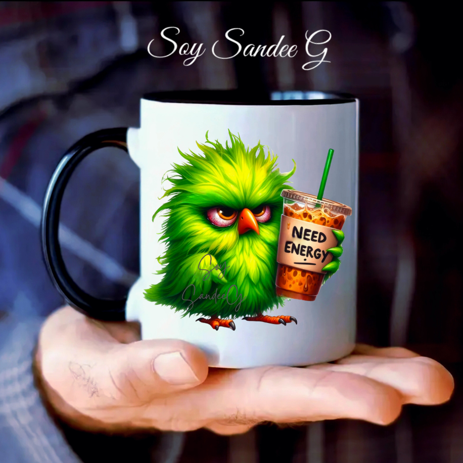 Need Energy Bird - UVDTF Decal for cups/hard surfaces sticker