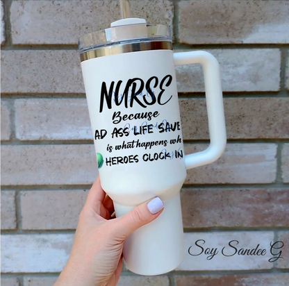 Pretty Nurse - UVDTF Wrap for cups/hard surfaces sticker