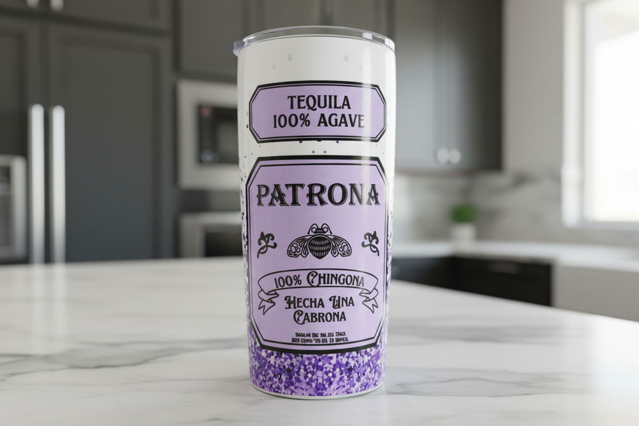 Purple Tequila - UVDTF wrap for cups/hard surfaces sticker