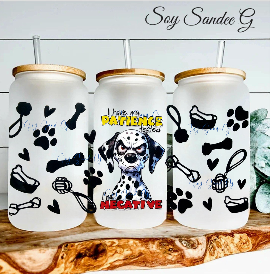 My Patience Tested - UVDTF Wrap for cups/hard surfaces sticker