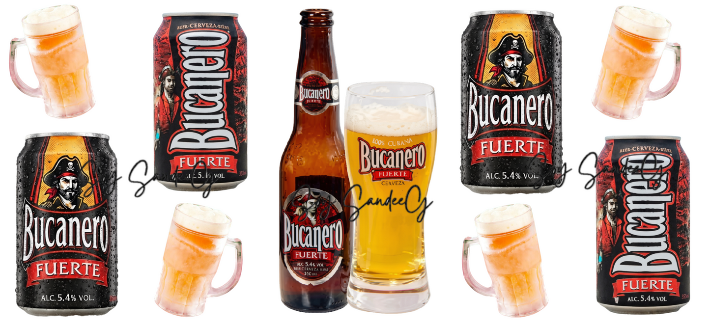 Bucanero - UVDTF Wrap for cups/hard surfaces sticker