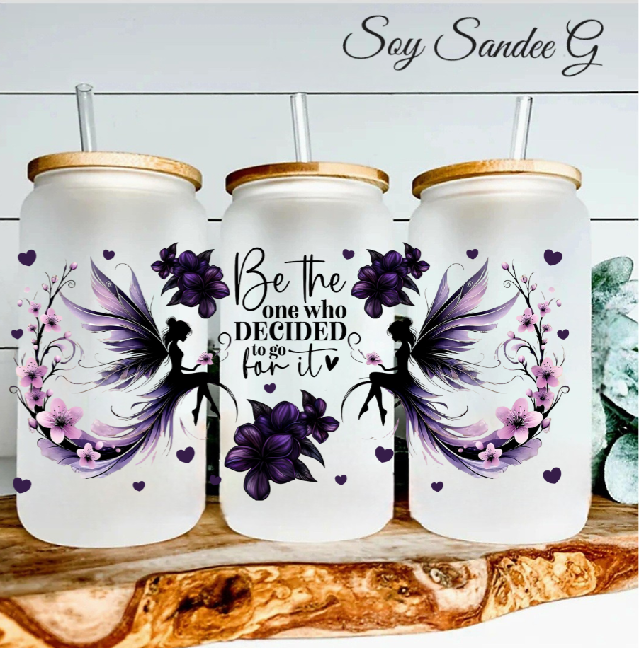 Be the One who Decided - UVDTF Wrap for cups/hard surfaces sticker