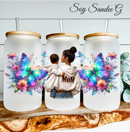 Mom & Son - UVDTF Wrap for cups/hard surfaces sticker