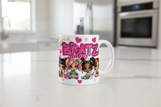 Pink Bratz Babyz - UVDTF wrap for cups/hard surfaces sticker