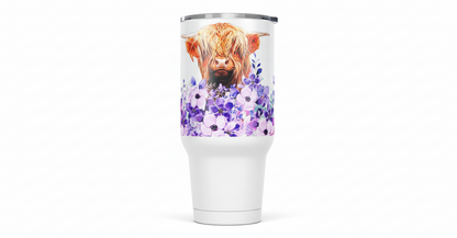 Highland Cow #6 - UVDTF Wrap for cups/hard surfaces sticker
