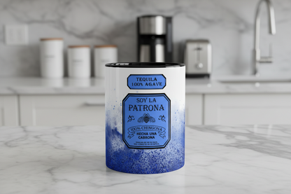 Blue Tequila UVDTF Wrap for cups/hard surfaces sticker