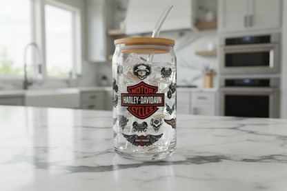 Motorcycle Logos - UVDTF Wrap for cups/hard surfaces sticker