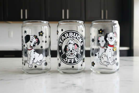 Starbucks Dalmations - UVDTF Wrap for cups/hard surfaces sticker