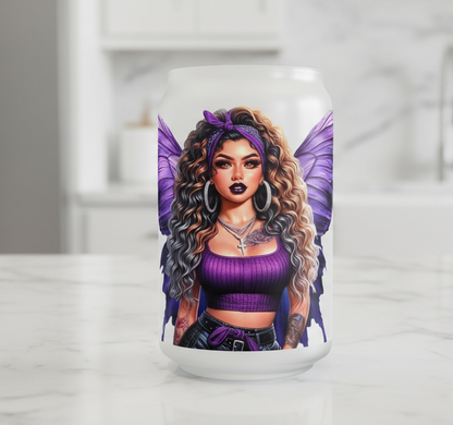 Hello Gorgeous Purple - UVDTF Wrap for cups/hard surfaces sticker