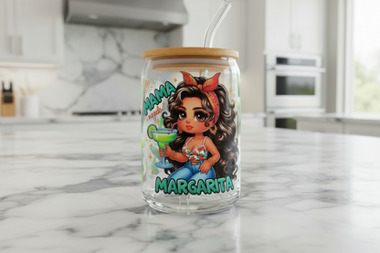 Mama needs a Margarita - UVDTF Wrap for cups/hard surfaces sticker