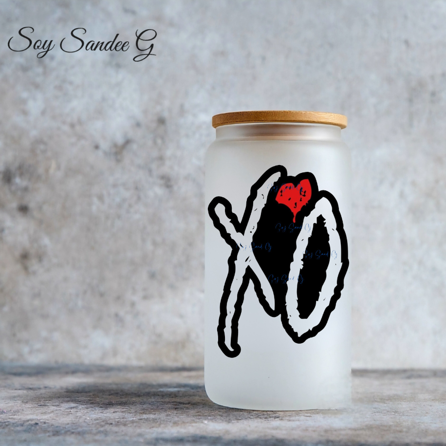 XO Hugs & Kisses - UVDTF Decal for cups/hard surfaces