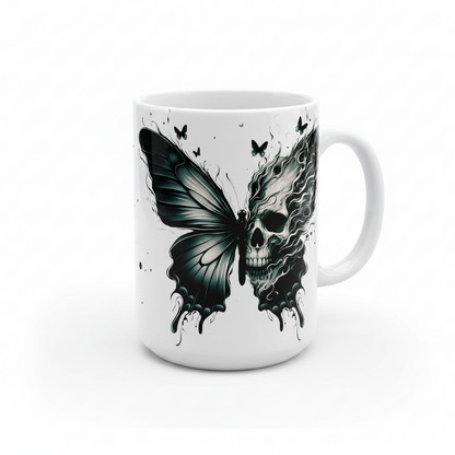 Skull Butterfly - UVDTF Decal for cups/hard surfaces sticker