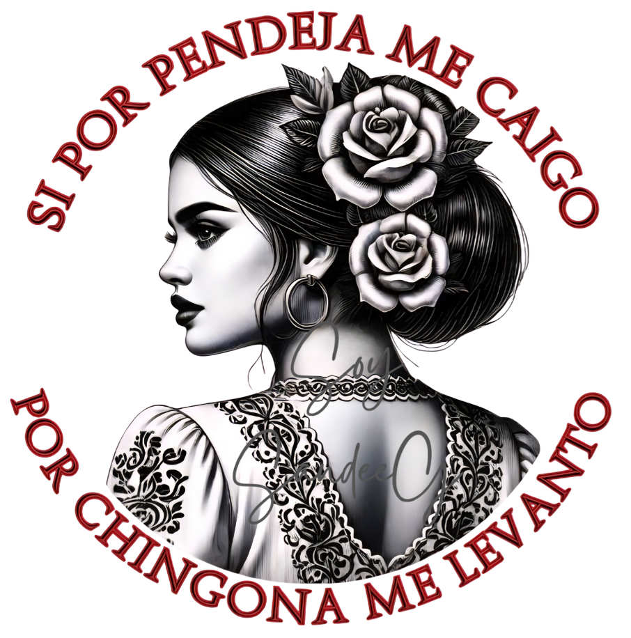 Si Por Pendeja Me Caigo (If I Fall...) - UVDTF Decal for cups/hard surfaces sticker