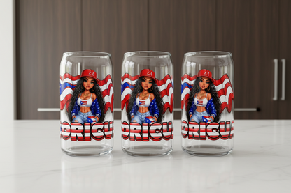 NY Boricua - UVDTF Wrap for cups/hard surfaces sticker