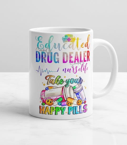 Educated Drug Dealer - UVDTF Decal for cups/hard surfaces sticker