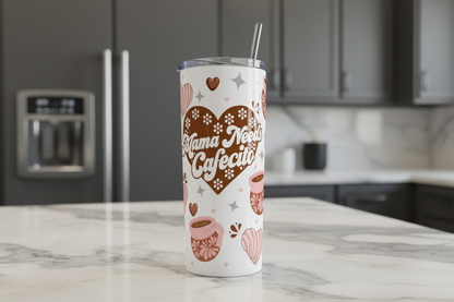 Mama Needs Cafecito #2 - UVDTF Wrap for cups/hard surfaces sticker
