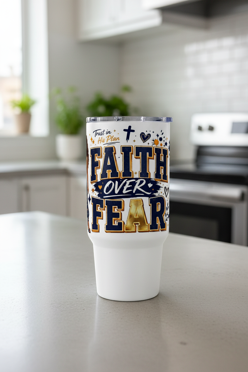 Trust in his Plan - UVDTF Wrap for cups/hard surfaces sticker