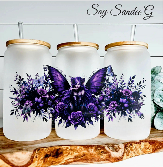 Purple Fairy - UVDTF Wrap for cups/hard surfaces sticker