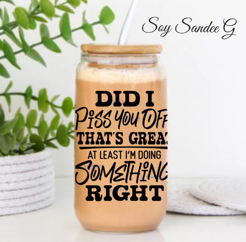 Did I Piss You Off? - UVDTF Decal for cups/hard surfaces sticker