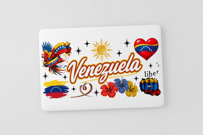 Venezuela #2 - UVDTF Wrap for cups/hard surfaces sticker
