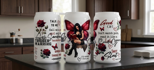 Trigger Warning - UVDTF Wrap for cups/hard surfaces sticker
