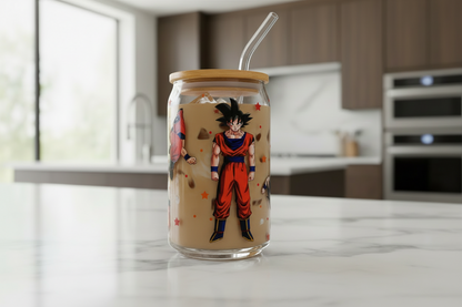 Dragonball Red Uniform - UVDTF wrap for cups/hard surfaces sticker