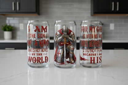 I am the Son of a King - UVDTF Wrap for cups/hard surfaces sticker