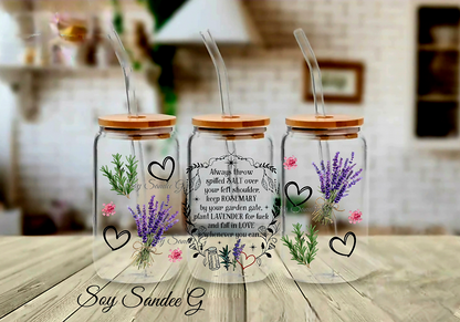 Always Throw Spilled Salt -  UVDTF wrap for cups/hard surfaces sticker