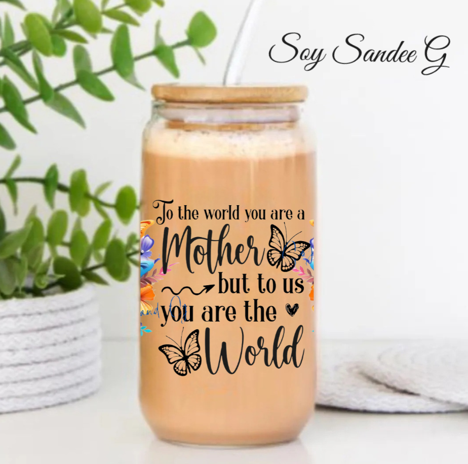 To the World you are a Mother  - UVDTF wrap for cups/hard surfaces sticker