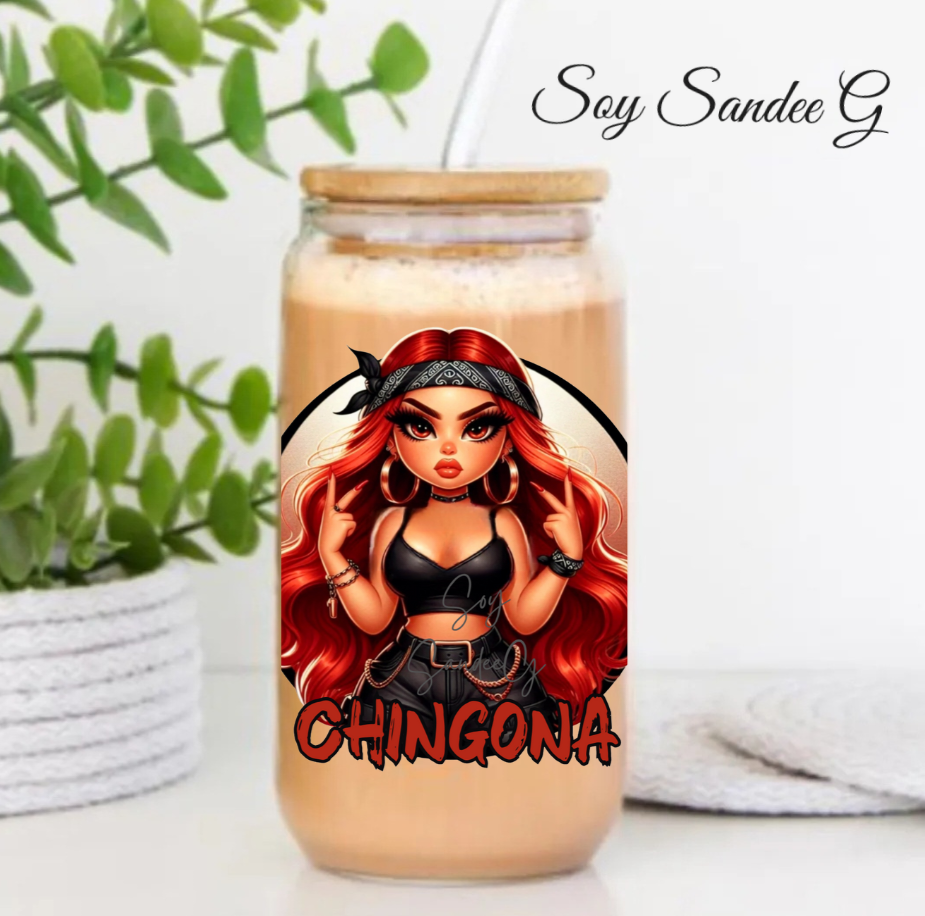 Chingona - UVDTF Decal for cups/hard surfaces sticker