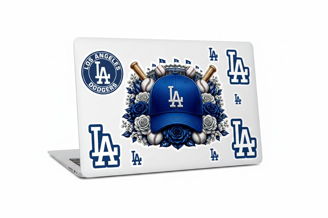 LA Dodgers - UVDTF Wrap for cups/hard surfaces sticker