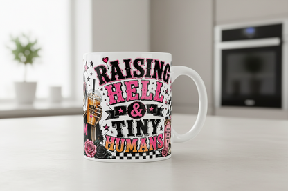 Raising Hell - UVDTF Wrap for cups/hard surfaces sticker