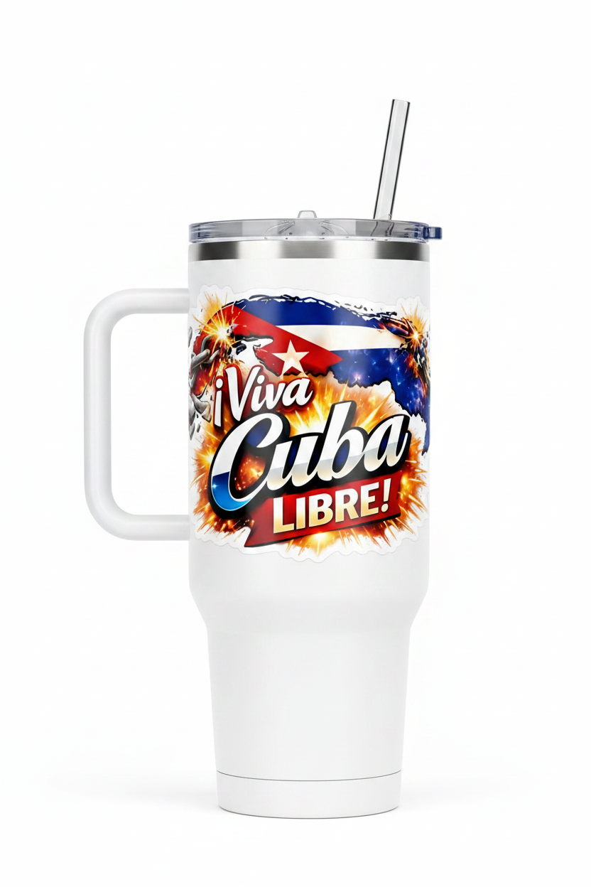 Cuba Libre - UVDTF Wrap for cups/hard surfaces sticker