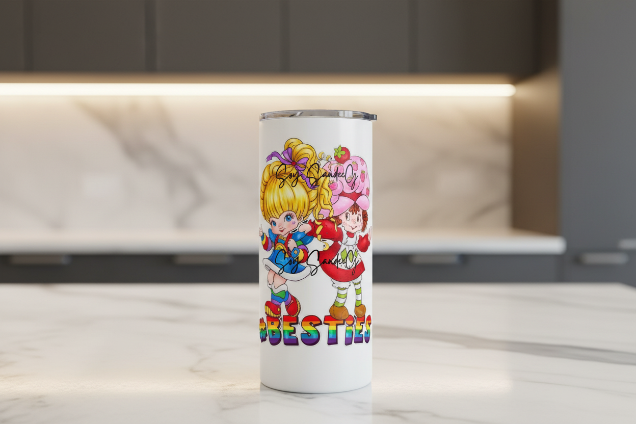 Besties - UVDTF Decal for cups/hard surfaces sticker
