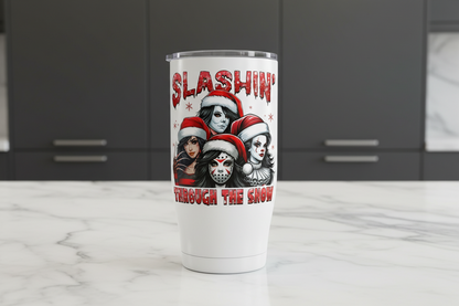 Slashing through the Snow - UVDTF Decal for cups/hard surfaces sticker