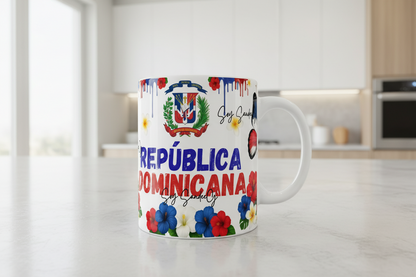 República Dominicana - UVDTF Wrap for cups/hard surfaces sticker