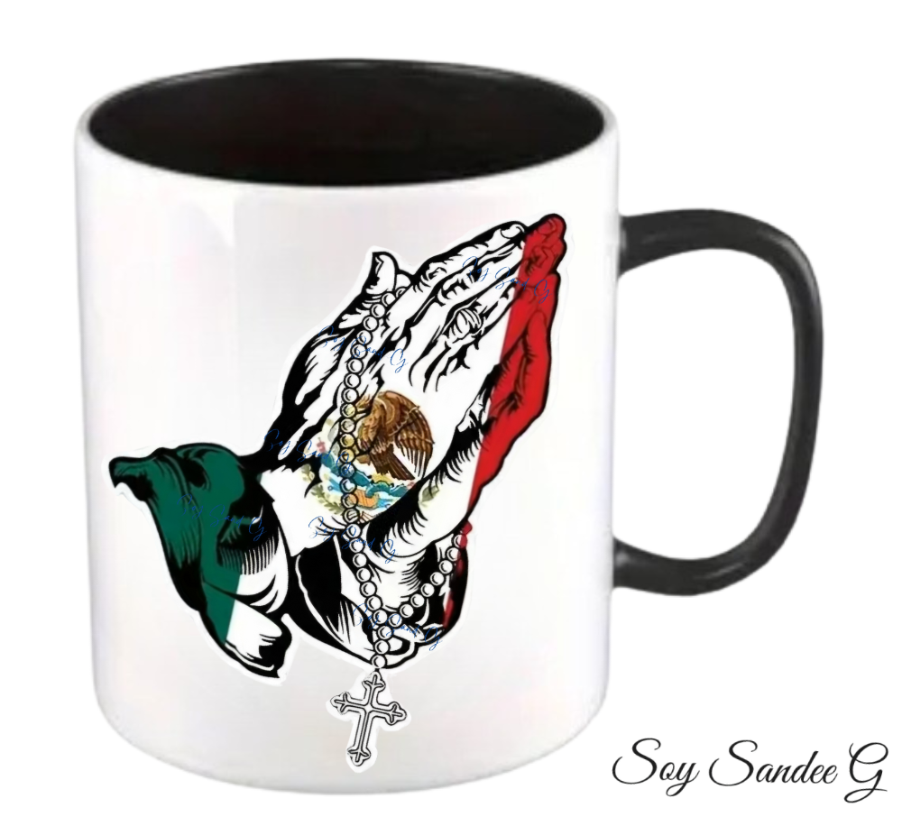 Mexican Praying Hands - UVDTF Small Decal for cups/hard surfaces