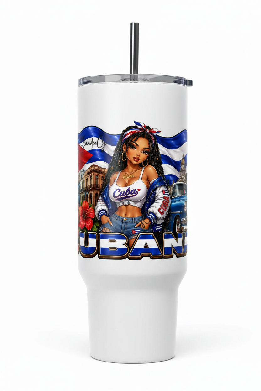 Cubana - UVDTF Wrap for cups/hard surfaces sticker