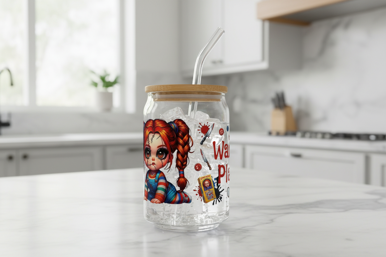 Wanna Play? - UVDTF Wrap for cups/hard surfaces sticker