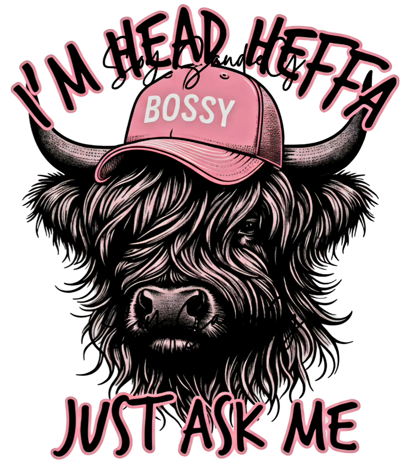 I'm Head Heffa - UVDTF Decal for cups/hard surfaces sticker