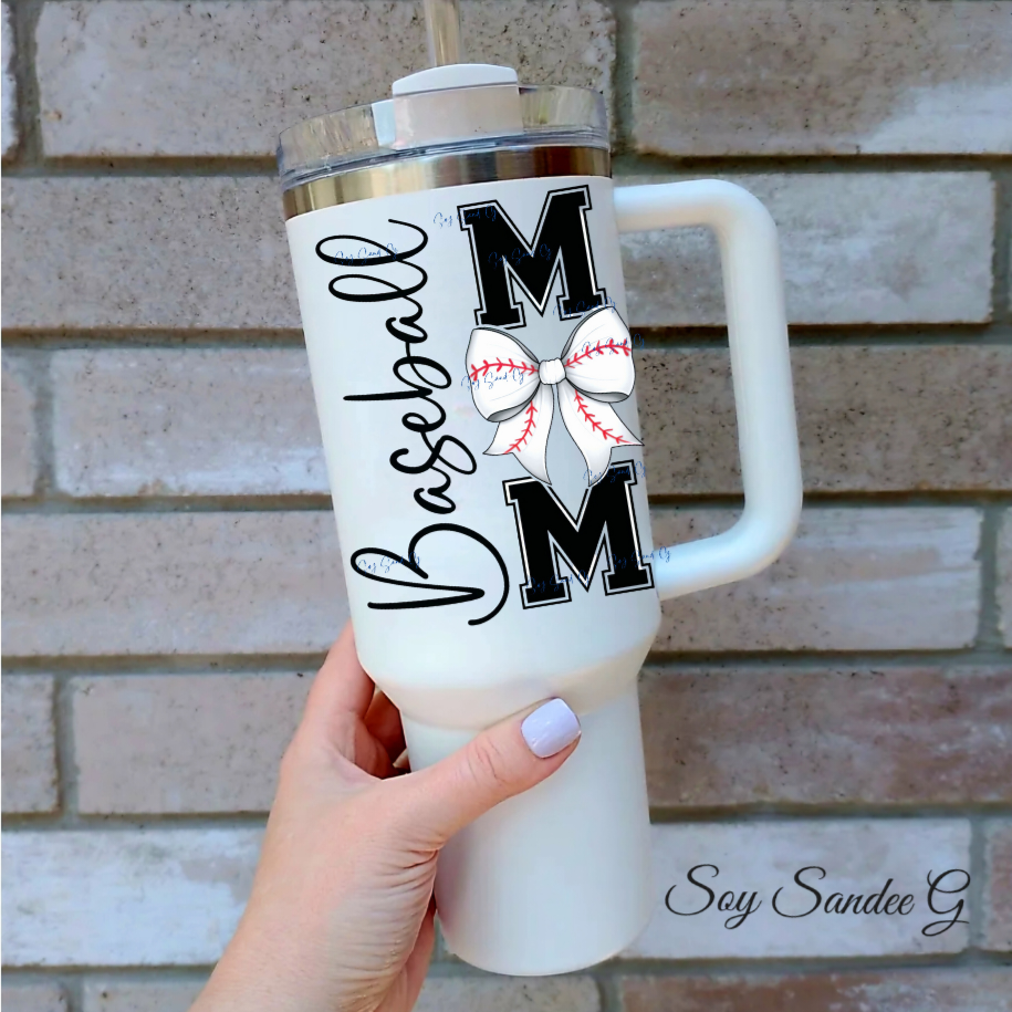 Baseball Mom - UVDTF Decal for cups/hard surfaces