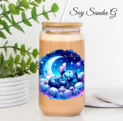 Sleeping Stitch - UVDTF Decal for cups/hard surfaces sticker