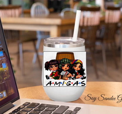 Amigas (Friends) - UVDTF  Decal for cups/hard surfaces