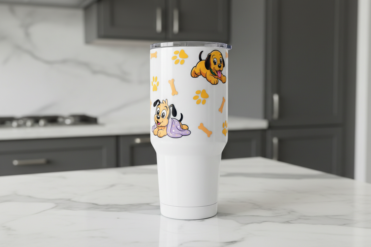 Baby Doggies - UVDTF Wrap for cups/hard surfaces sticker