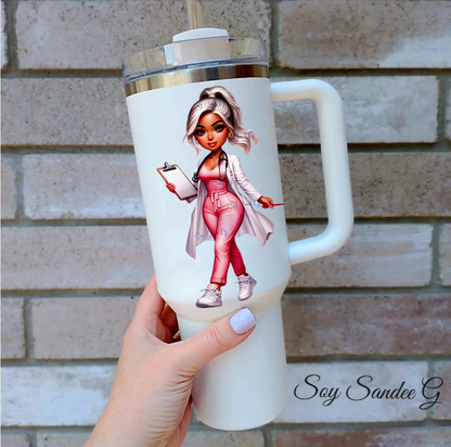 Pretty Nurse #2 - UVDTF Decal for cups/hard surfaces sticker