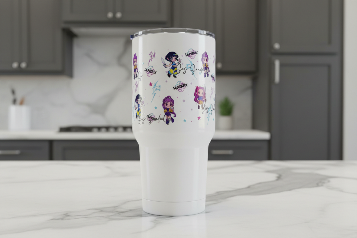 Huntrix Minis - UVDTF Wrap for cups/hard surfaces sticker
