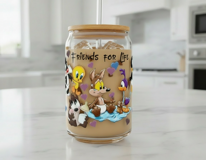 Friends for Life - UVDTF Wrap for cups/hard surfaces sticker