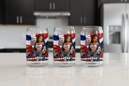 Dominicana - UVDTF Wrap for cups/hard surfaces sticker